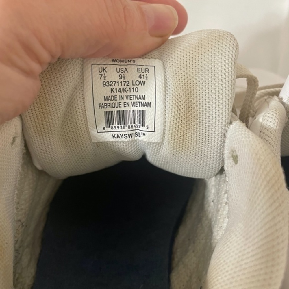 K Swiss Womens Running Shoes Pink White Size 7.5 - Picture 7 of 14